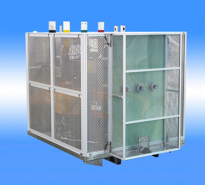 Integrated protection type three-dimensional wound iron core dry-type ..